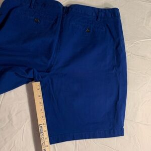 Lands Ends 9 inch inseam bright blue women’s size 18 shorts.